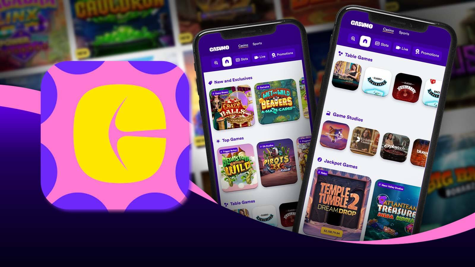 Casumo Casino App-Screenshot
